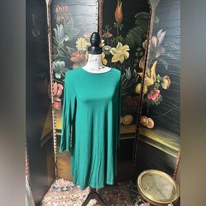 Old Navy Green Women's Tunic Dress (D4)